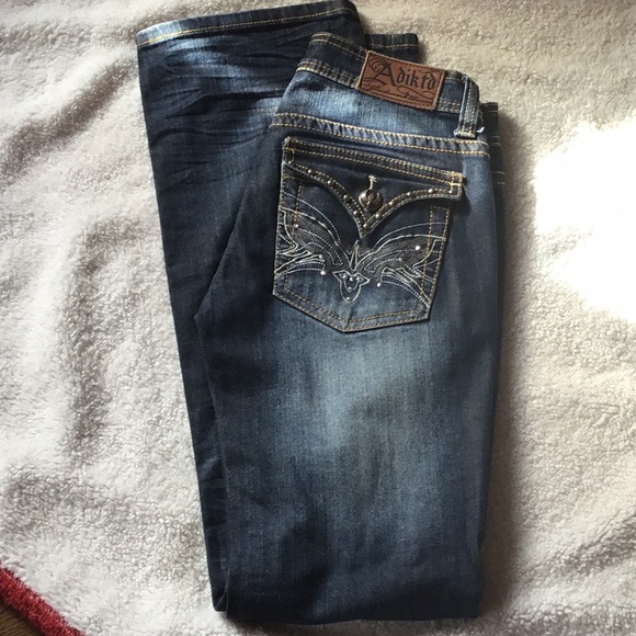 Adiktd Denim - ADIKTD BLING JEANS BOOT CUT SIZE 0